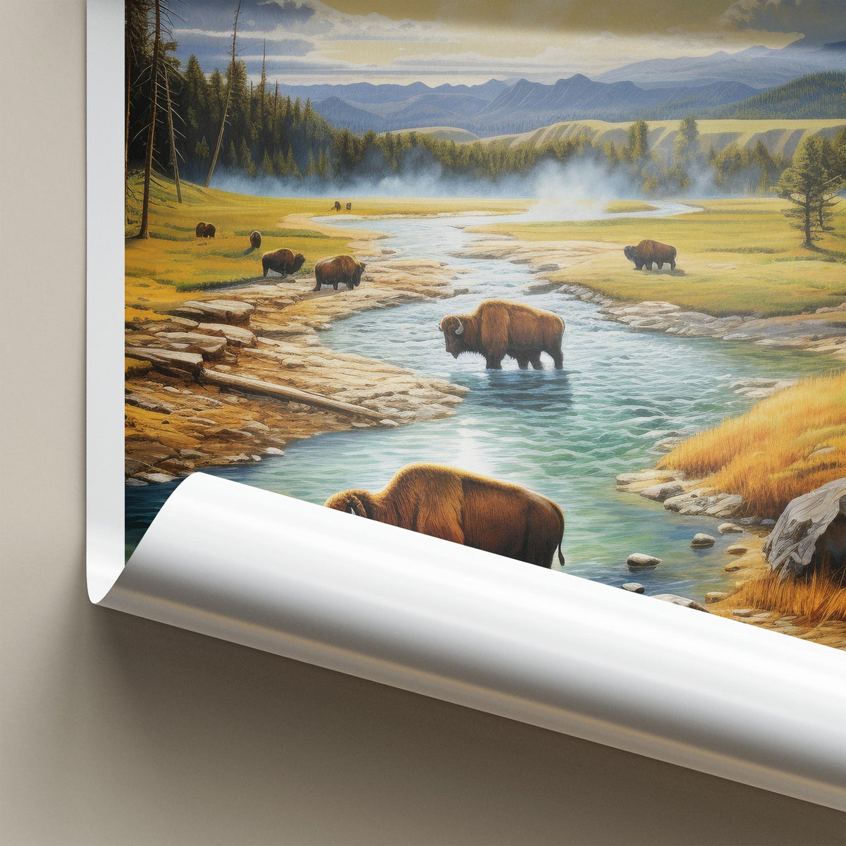 South Dakota Poster - Scenic View Travel Gift