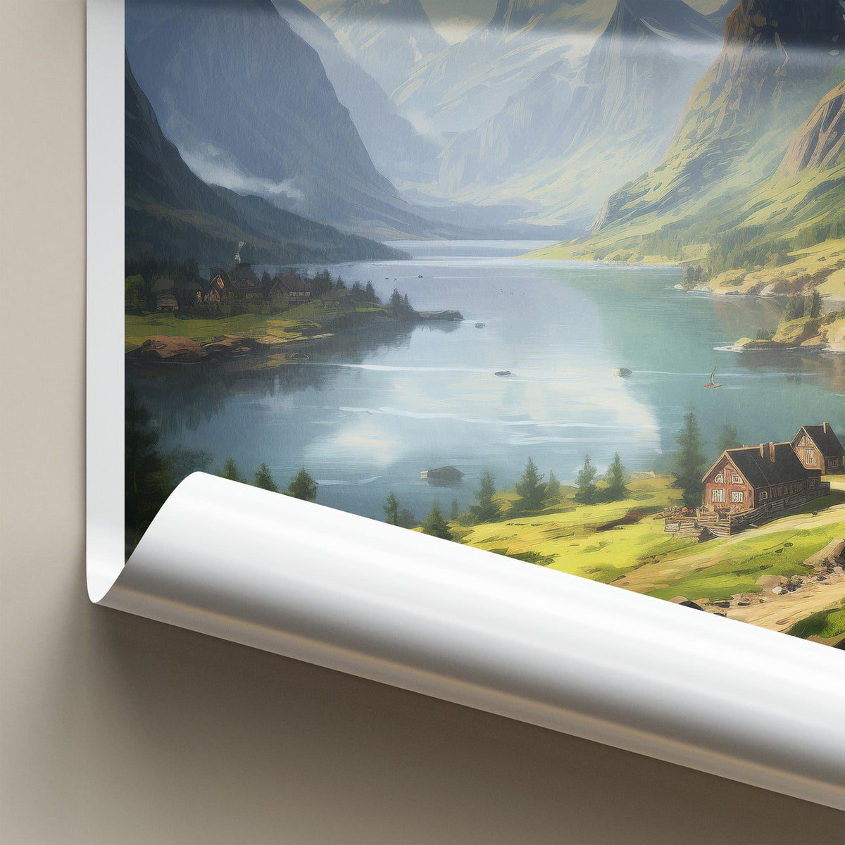 Nordfjord Wall Art - Norway Wall Decor