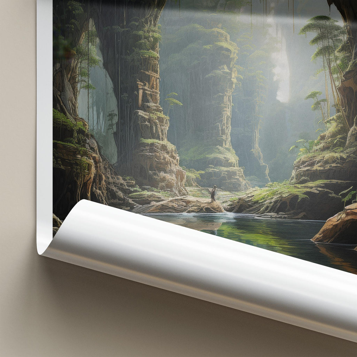 Sarawak Wall Art - Malaysia Tropical Rainforest Landscape Print