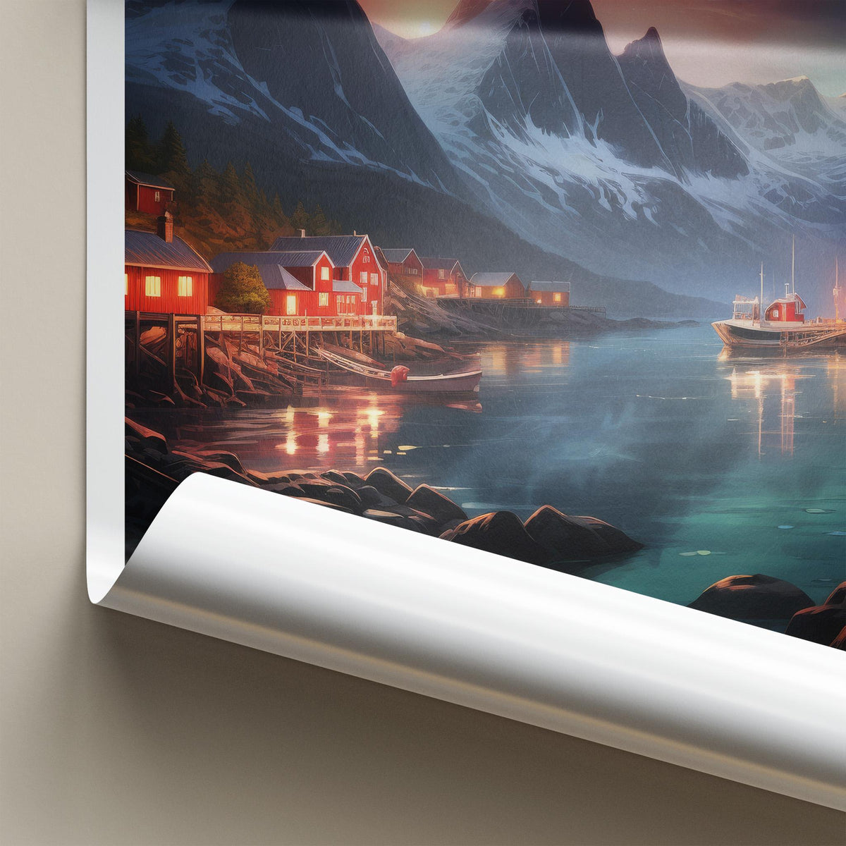 Lofoten Poster - Norway Wall Art