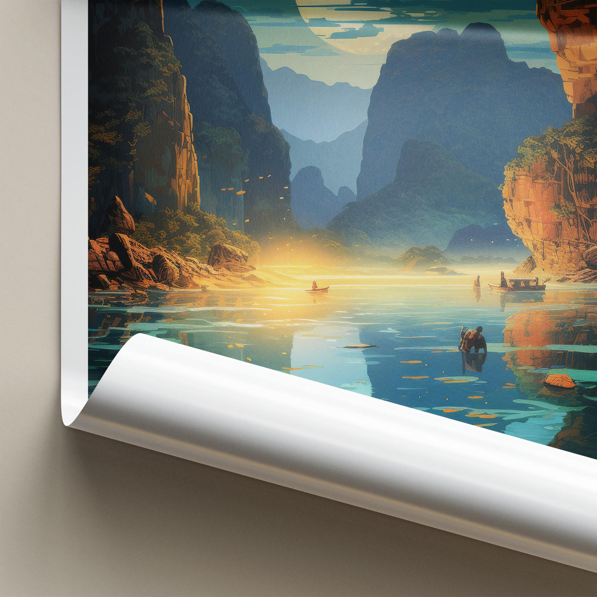 Ninh Binh Poster - Vietnam Wall Art