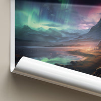 Tromsø Poster - Northern Lights Artwork