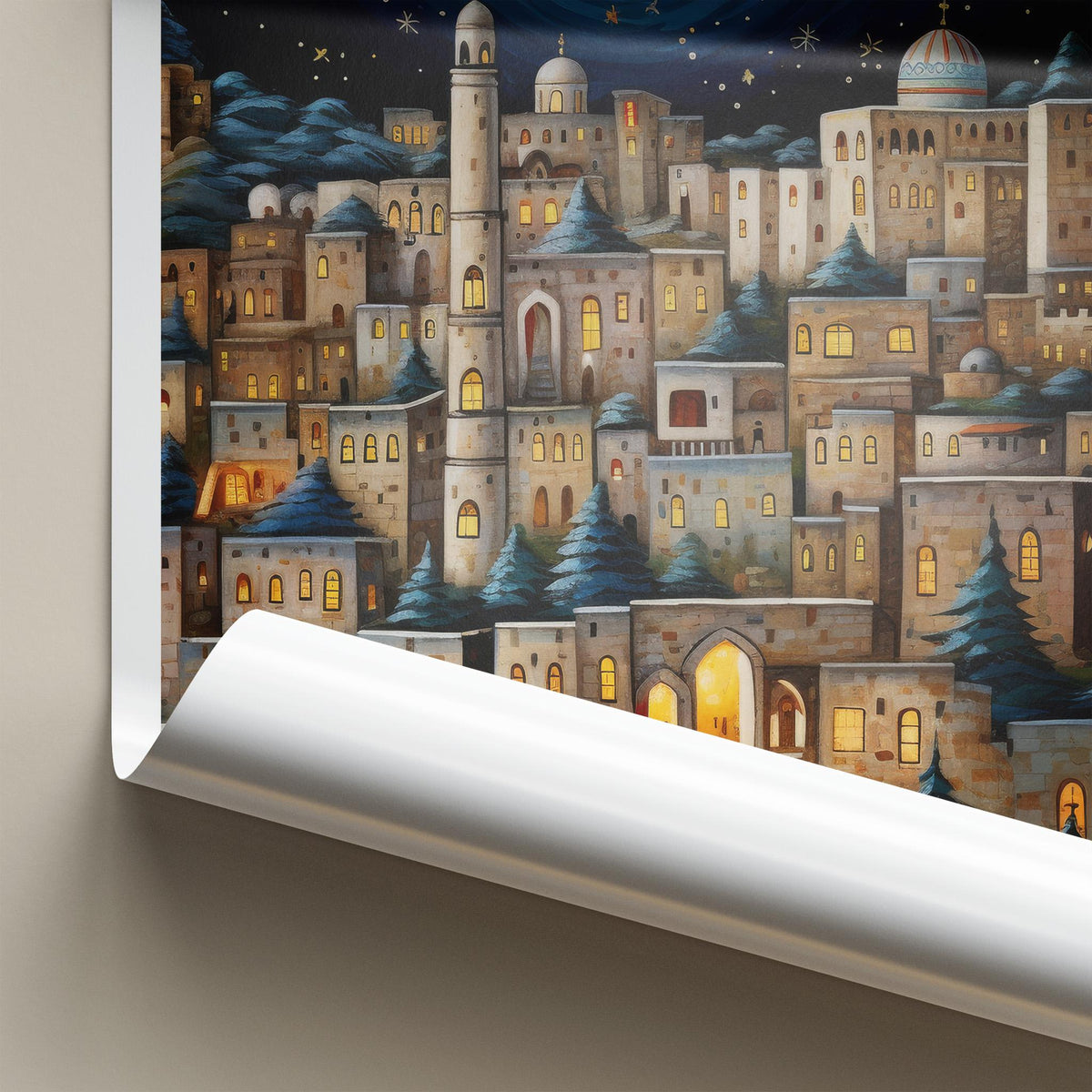 Bethlehem Wall Art - Historic City Artwork