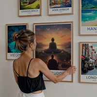 Tian Tan Poster - Hong Kong Wall Art Featuring Great Buddha Artwork