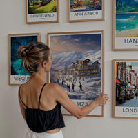 Faraya Mzaar Poster - Lebanon Wall Art
