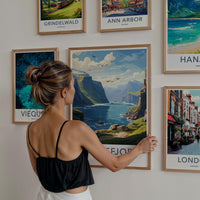Sognefjord Poster - Norway Wall Art