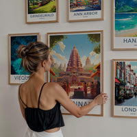 Chennai Wall Art - Vibrant India Artwork