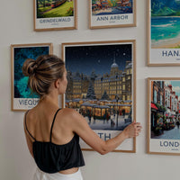 Bath England Poster - Historic City Wall Art Featuring Georgian