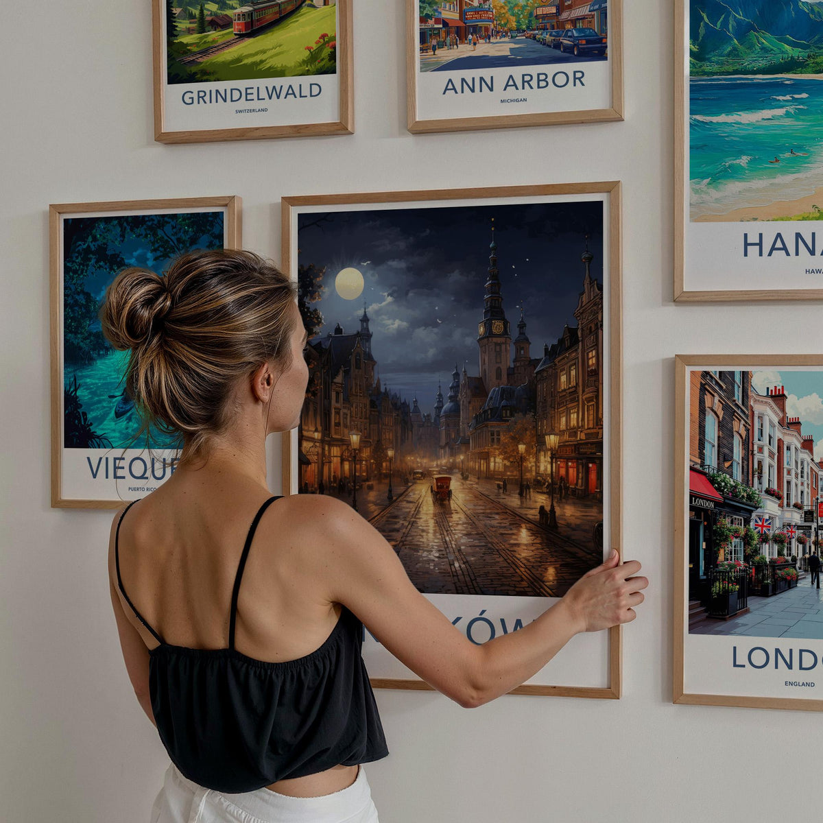 Kraków Poster - Poland Wall Art