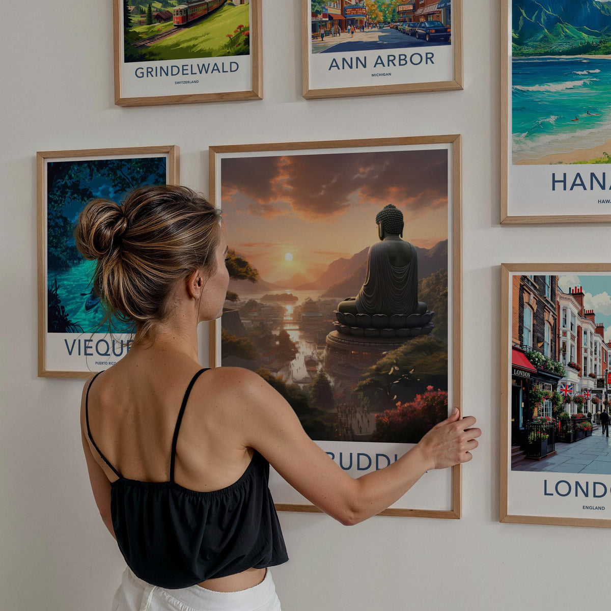 Great Buddha Poster - Taiwan Wall Art