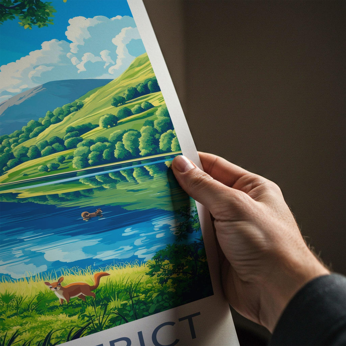 Peak District Poster - National Park Art
