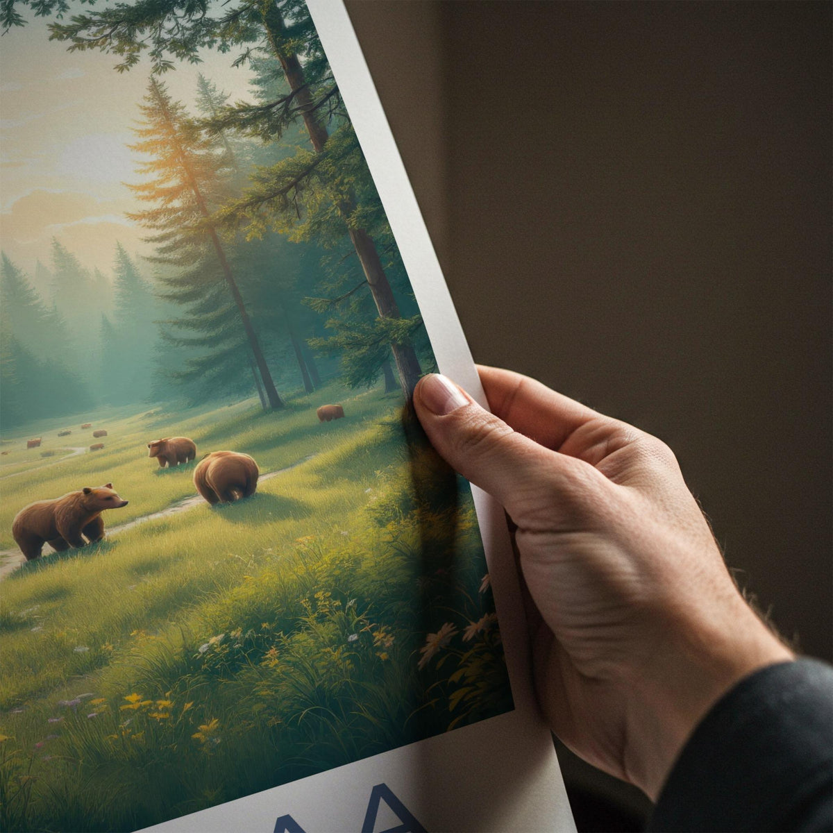 Lahemaa National Park Poster - Baltic Nature Artwork