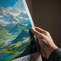 Nanda Devi Poster - Himalayan Wall Decor