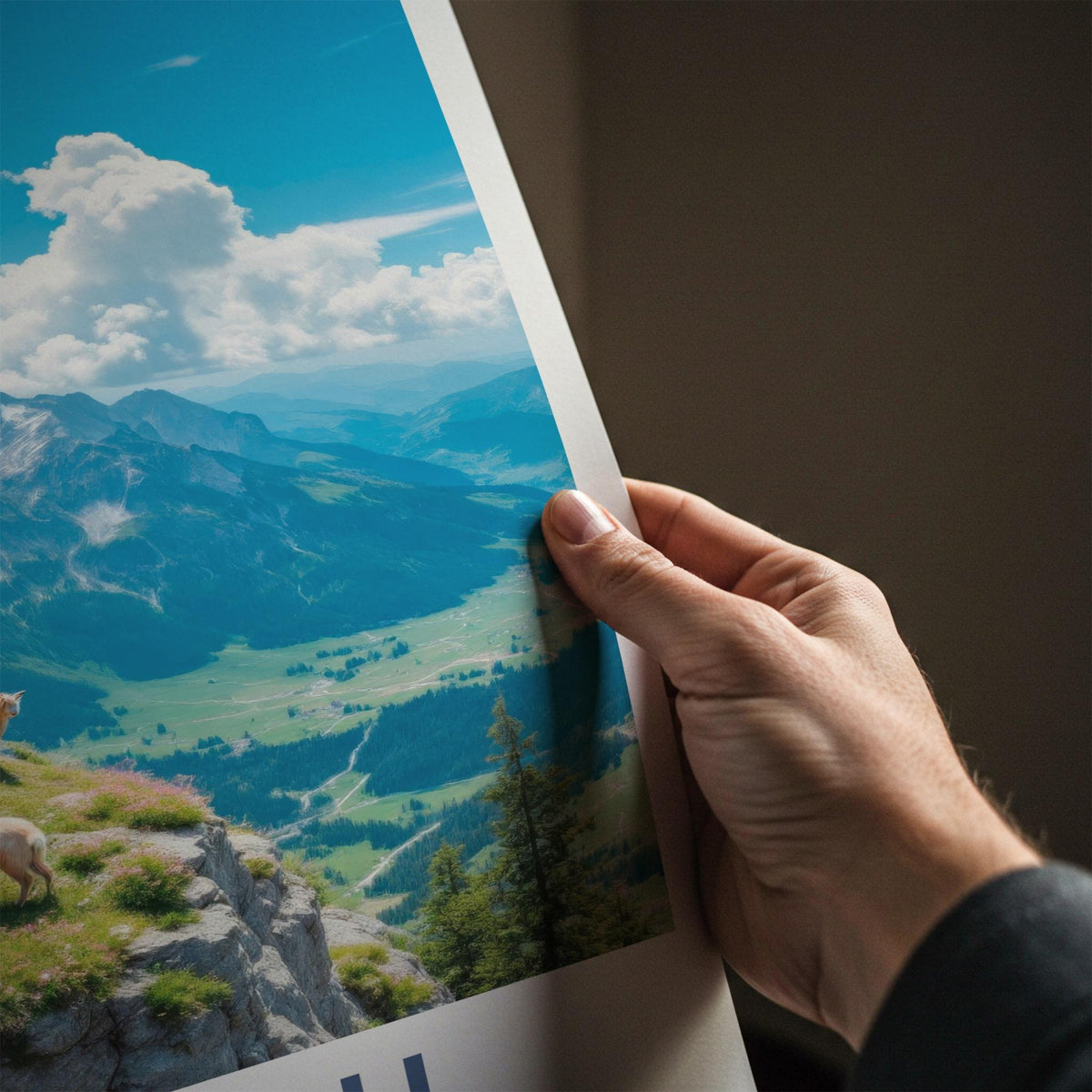 Sochi National Park Poster - Scenic Nature Print & Mountain Landscape
