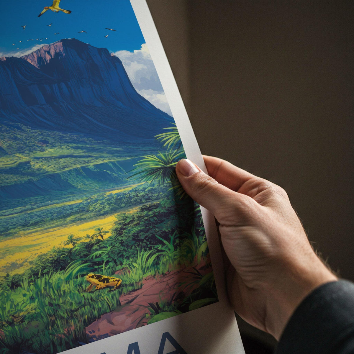 Canaima National Park Poster - Tropical Rainforest Print