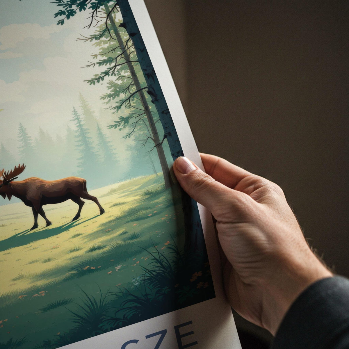 Karkonosze National Park Poster - Scenic Woodland Art & Poland Wall