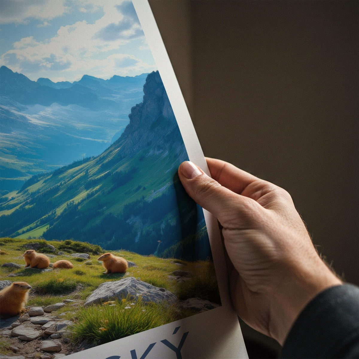 Tatra National Park Poster - Scenic Mountain View Wall Art for Rustic