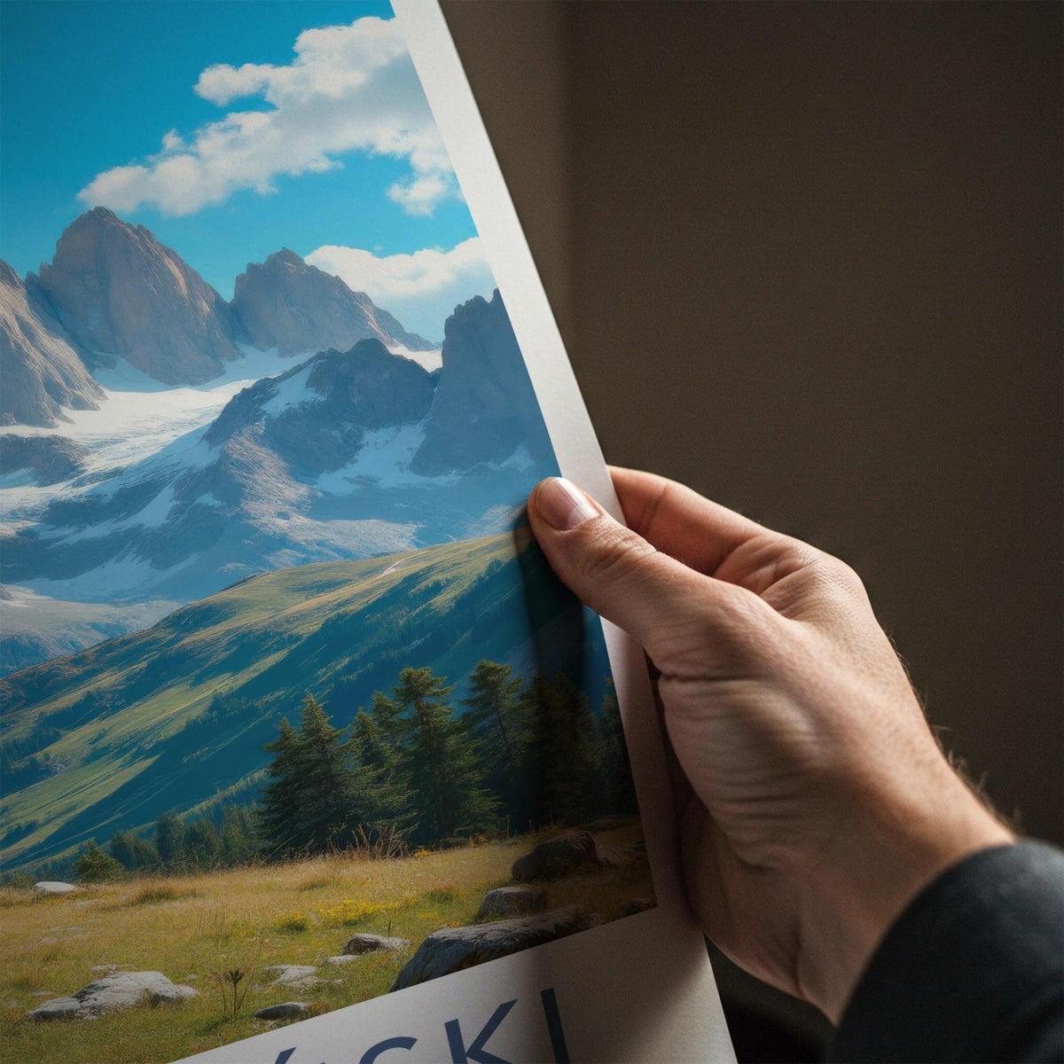 Tatra National Park Poster - Scenic Landscape Print With Mountain