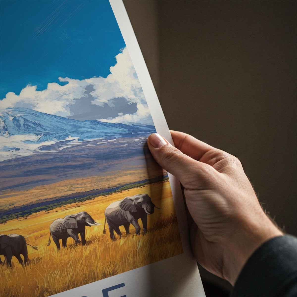 Chobe National Park Poster - African Safari Art