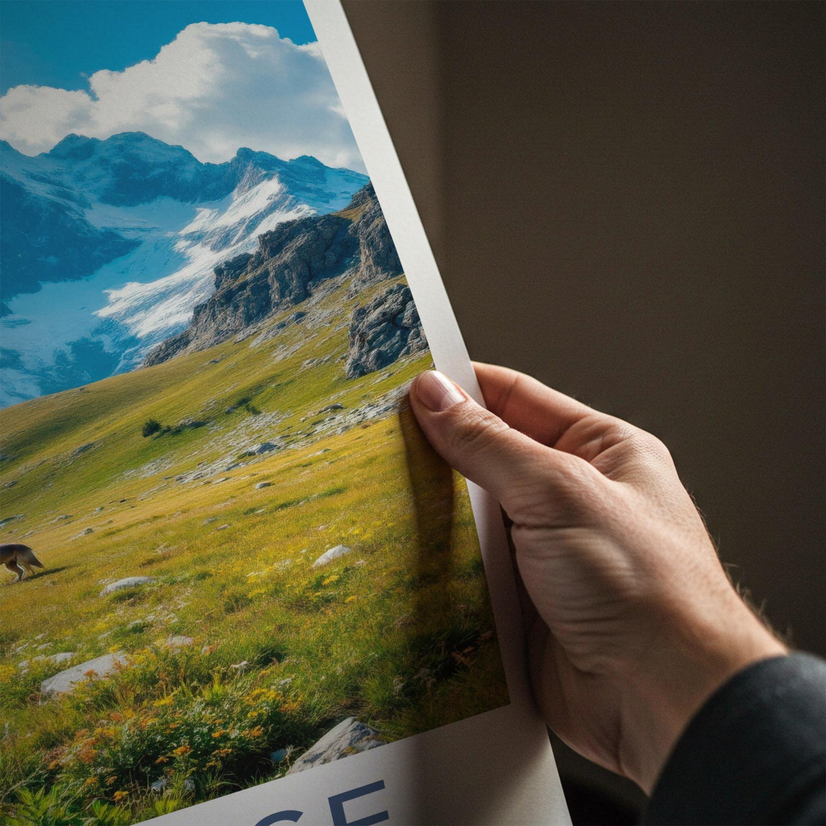 Vanoise National Park Poster - French Alps Wall Decor & Mountain