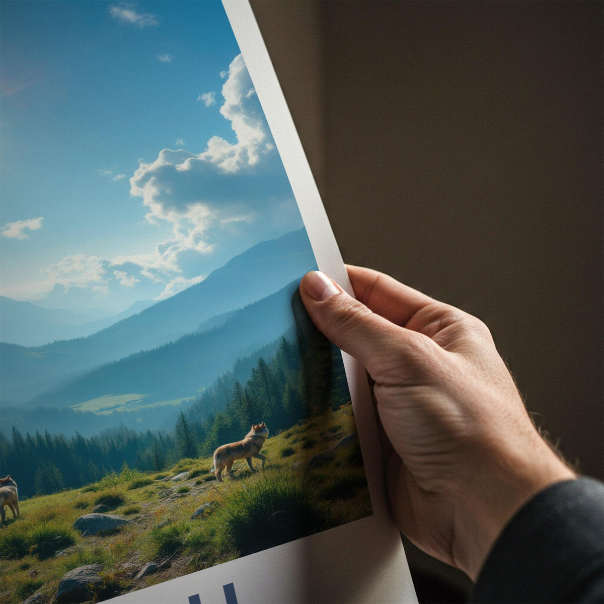 Sochi National Park Poster - Mountain Landscape Print