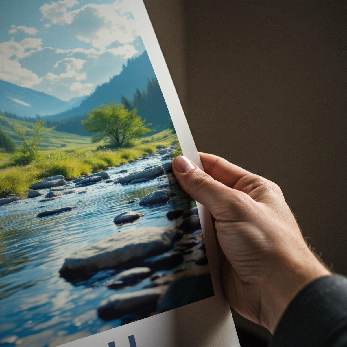 Sochi National Park Poster - Bear River Scenic Travel Gift Wall Art