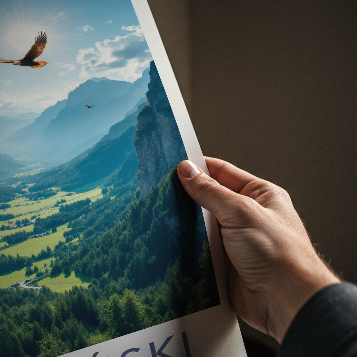 Tatrzański National Park Poster - Mountain Landscape Print & Scenic