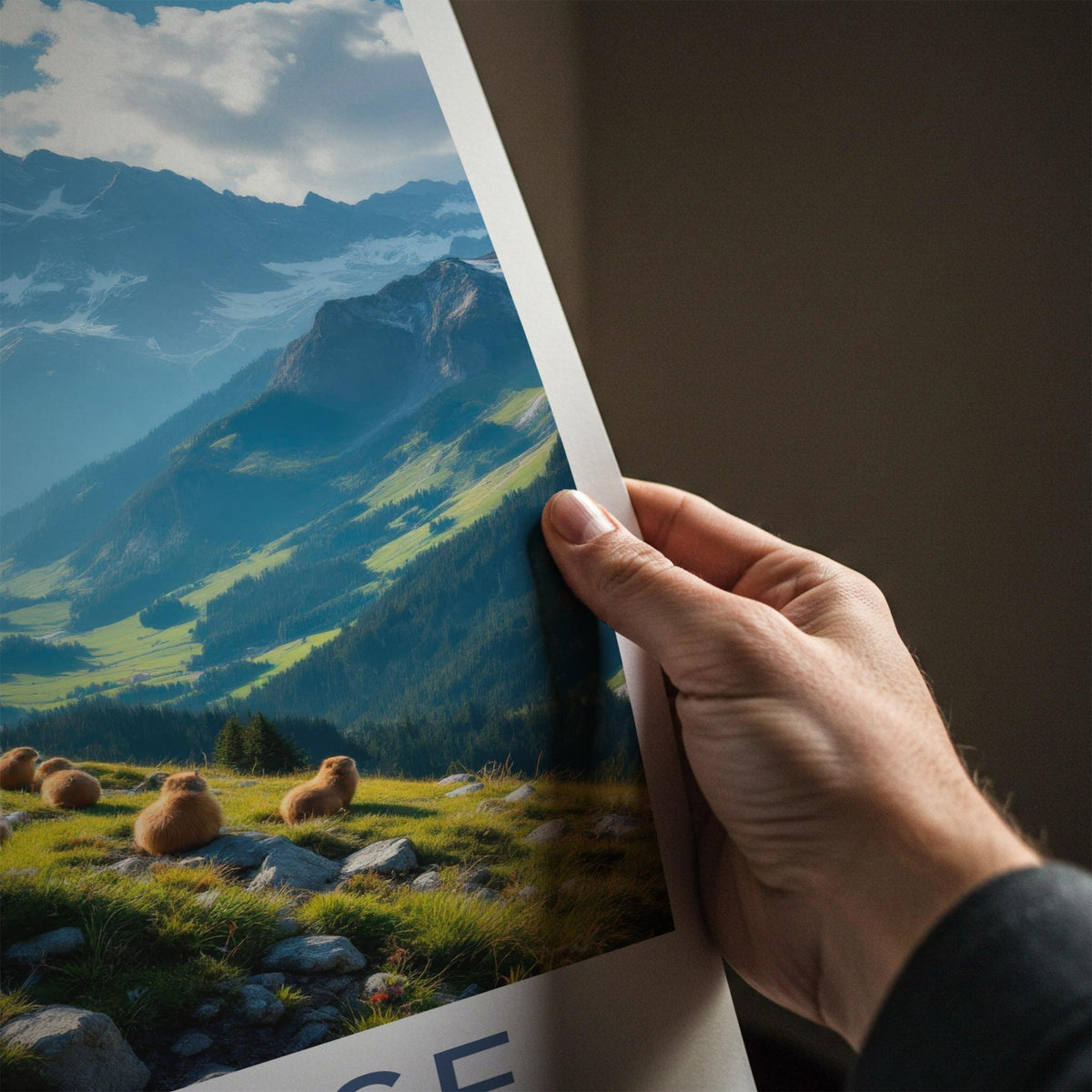Vanoise National Park Poster - Scenic Mountain Landscape Art
