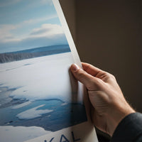 Lake Baikal Poster - Scenic Siberia Landscape Print