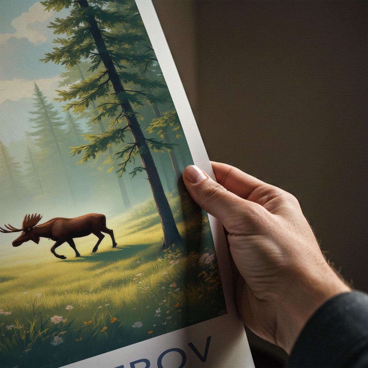 Losiny Ostrov Poster - Scenic Nature Wall Decor
