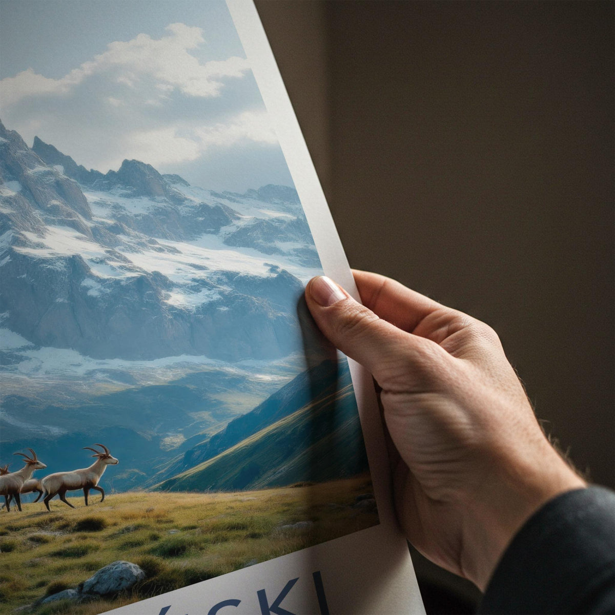 Tatra National Park Poster - Alpine Landscape Print & Wildlife Wall