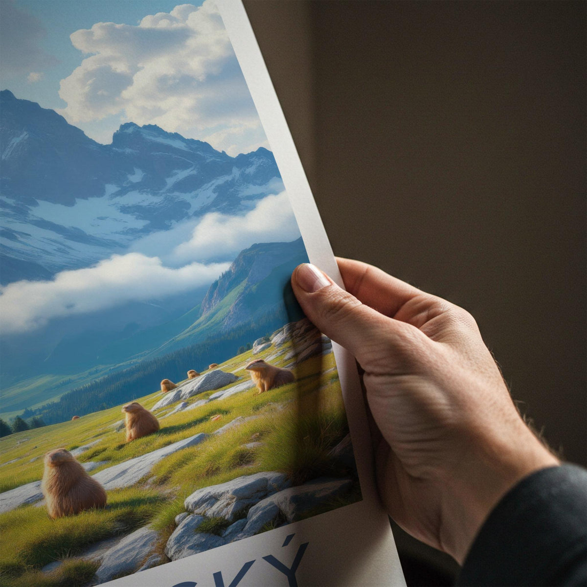 Tatra National Park Poster - Scenic Mountain Scenery Print