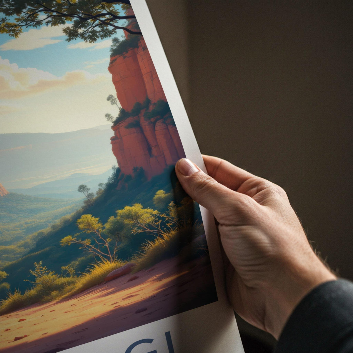 Namadgi National Park Poster - Australia Wall Art With Scenic View