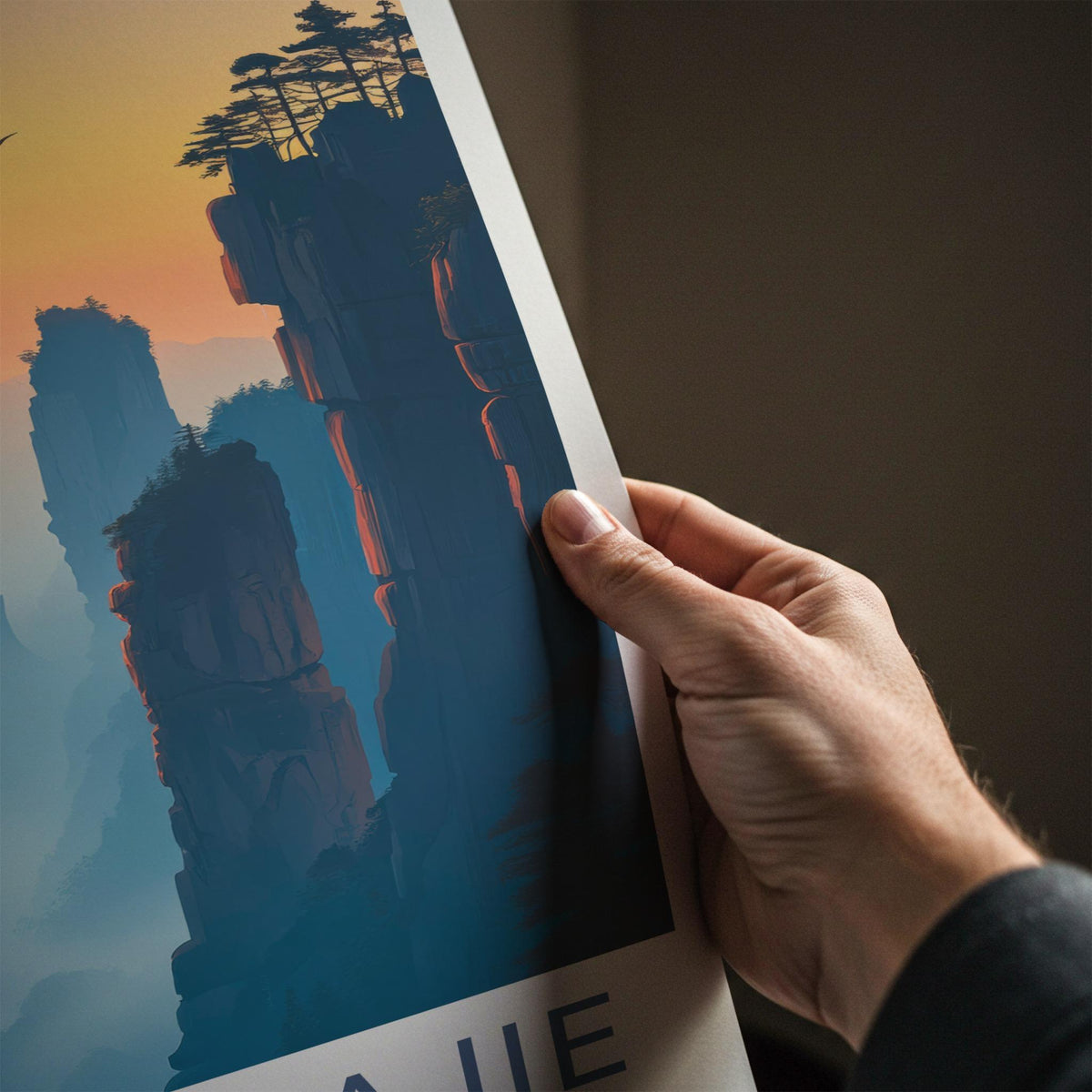 Zhangjiajie National Park Poster - Scenic Nature Wall Art