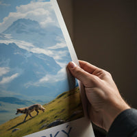Tatranský National Park Poster - Slovakia Wall Art With Mountain