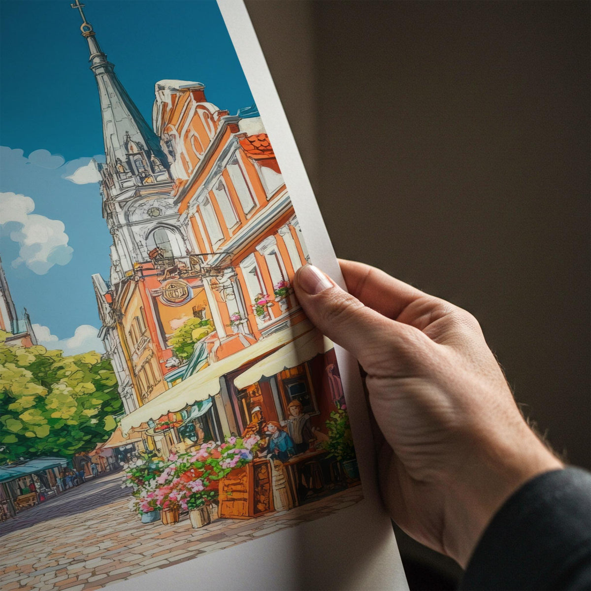 Riga Poster - Latvia Wall Art