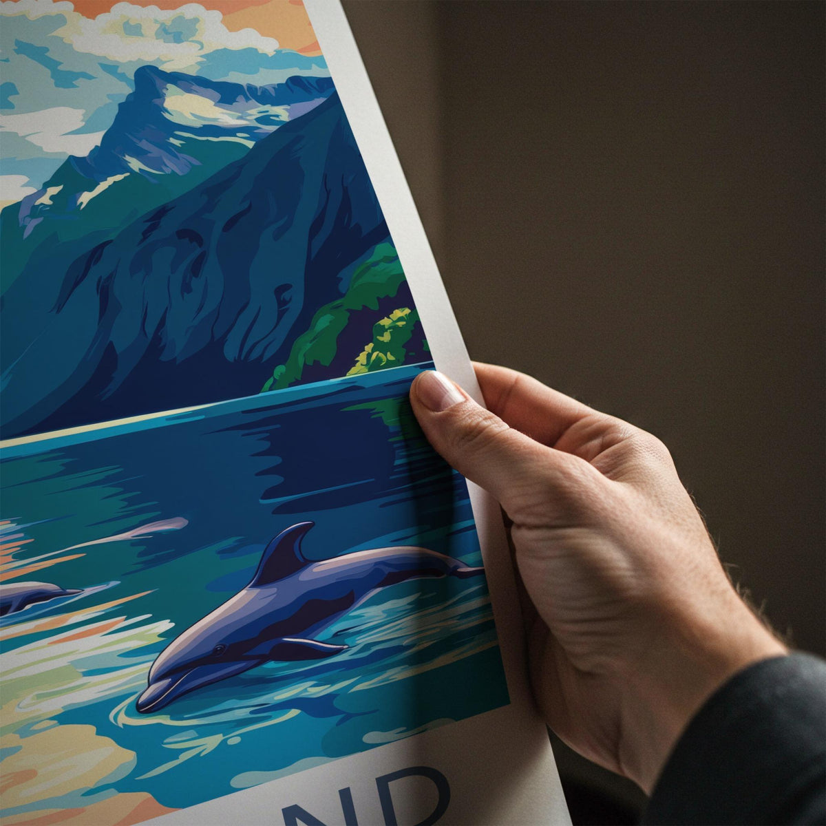 Fiordland Wall Art - New Zealand Landscape Poster