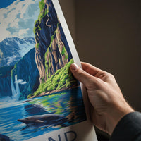 Fiordland Poster - New Zealand Wall Art