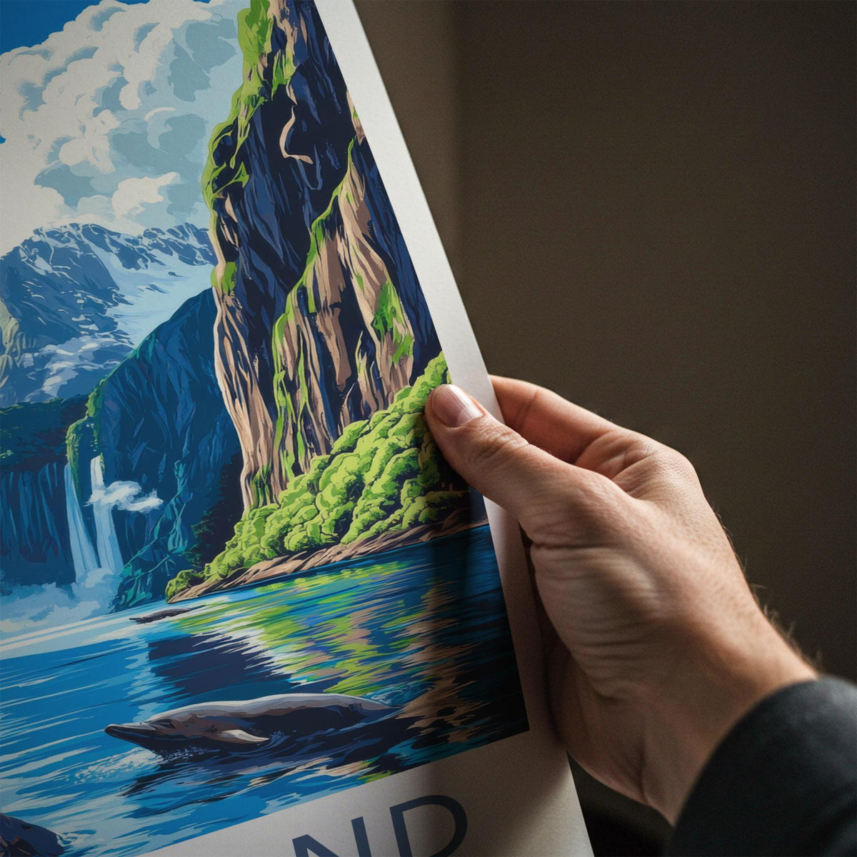 Fiordland Poster - New Zealand Wall Art