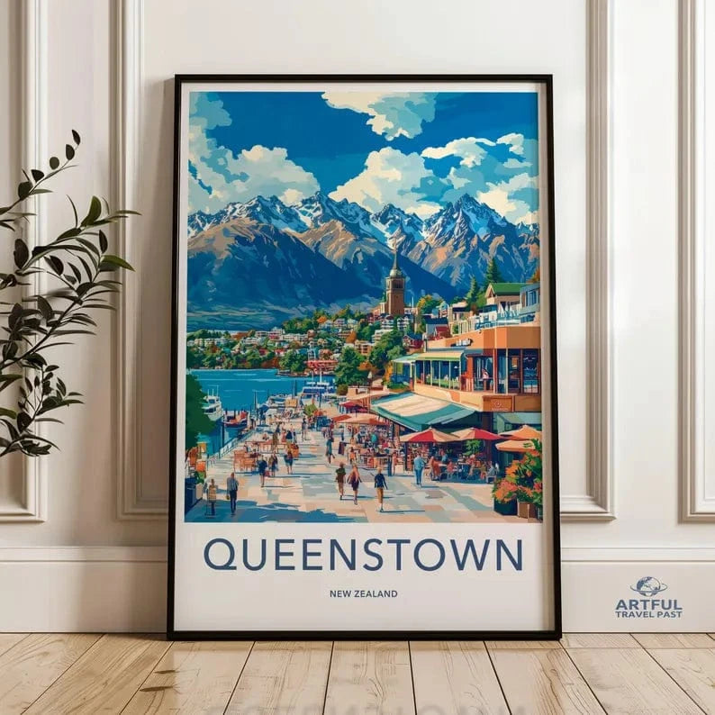Queenstown-New-Zealand-poster