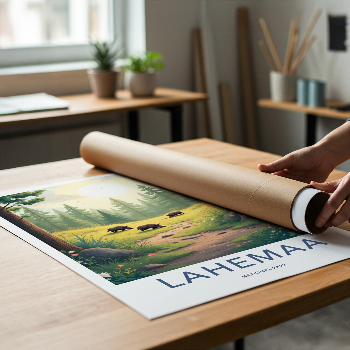 Lahemaa National Park Poster - Estonia Wall Art