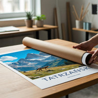Tatra National Park Poster - Scenic Landscape Print With Mountain