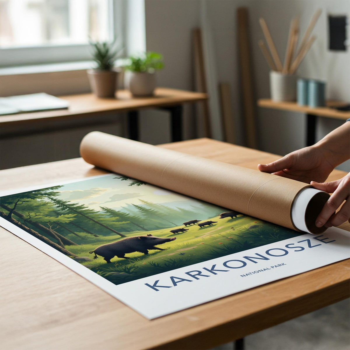 Karkonosze National Park Poster - Scenic View Wall Decor & Mountain