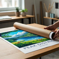 Peak District Poster - National Park Art