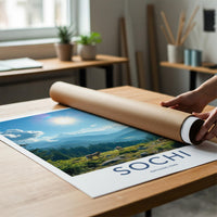 Sochi National Park Poster - Mountain Landscape Print