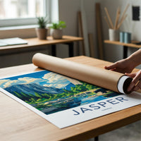 Jasper National Park Poster - Canada Wall Art