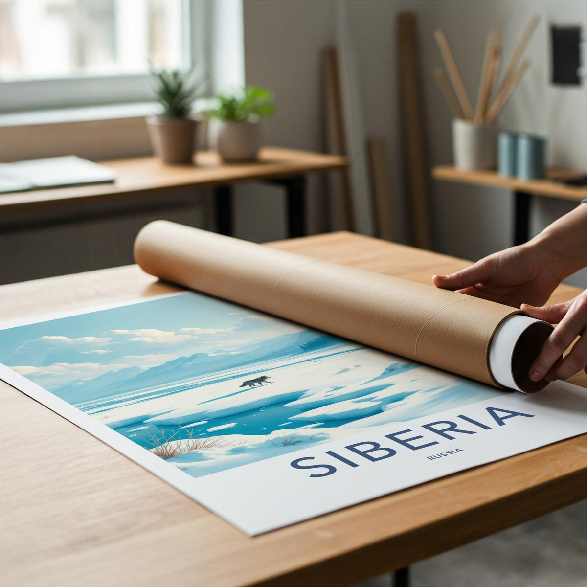 Siberia Poster - Russia Wall Art