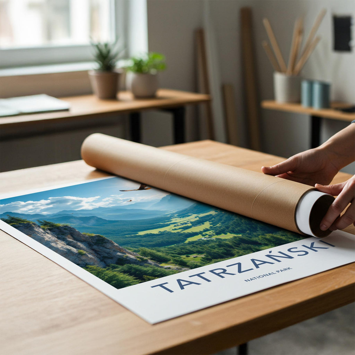 Tatrzański National Park Poster - Mountain Landscape Print & Scenic