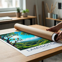 Lamington National Park Poster - Vibrant Rainforest Wall Art & Scenic