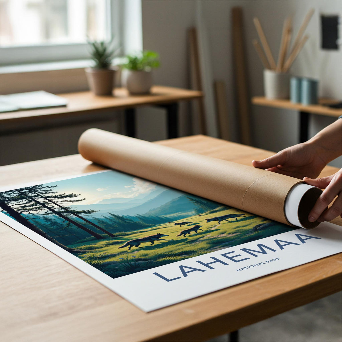Lahemaa National Park Poster - Estonia Wall Art